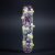 Chameleon Glass Flower Power SteamRoller Hand Pipe – Pink GLOW