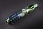 Chameleon Glass Kobaya Ashi Maru Steamroller Hand Pipe – Green