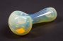 Chameleon Glass Screen Big Bowl Fumed Ash Catcher Hand Pipe