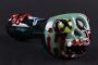 Chameleon Glass Zombie Brains Hand Pipe – Steamroller Style