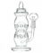 DankStop Clear Baby Bottle Dab Rig