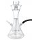 Evolution Hookah 15″ Bella Hourglass Design Glass Hookah