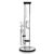Grav Labs Medium 12 Inch Straight Tube with Honeycomb Perc and Black Accents
