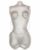 DankStop Hourglass Figure Frosted Glass Pipe