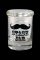 Cannaline Mustache “Stash” Glass Jar