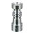 LavaTech 14mm/18mm Domeless Titanium Nail with Showerhead Dish