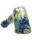 Liberty 503 Glass Sandblasted Hammer Pipe w/ Inside Out Art