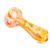 Pink Spotted Implosion Glass Hand Pipe