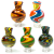 Turbo Bubble Reversal Groovy Spinner Cap + 2 Pearls – AFM Glass