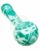 Liberty 503 Glass White Jade Sandblasted Spoon Pipe